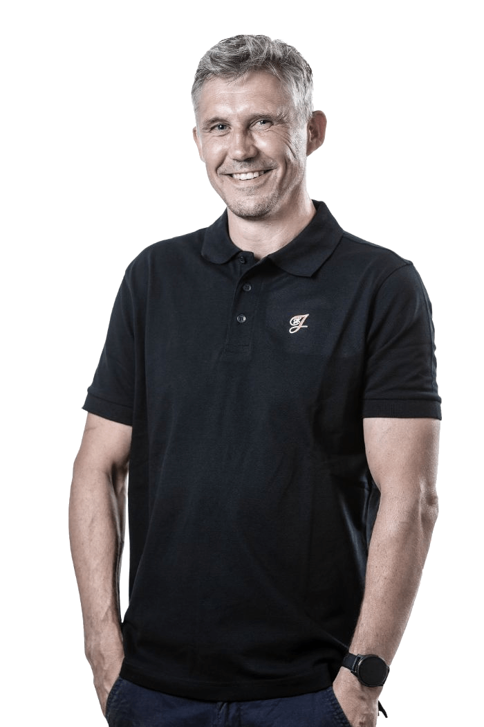 Henrik Gertsson, snickare på HJ Bygg & Entreprenad