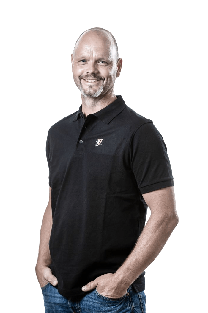 Niklas Johansson, Snickare på HJ Bygg & Entreprenad.